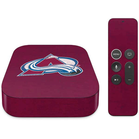 NHL Colorado Avalanche Distressed Apple TV Skin